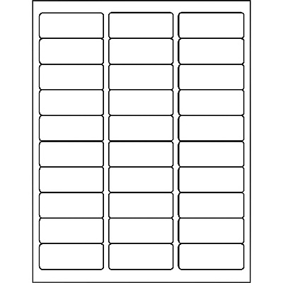 MACO White Laser/Ink Jet Address Label (MACML3000)
