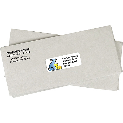 MACO White Laser/Ink Jet Address Label (MACML3000B)