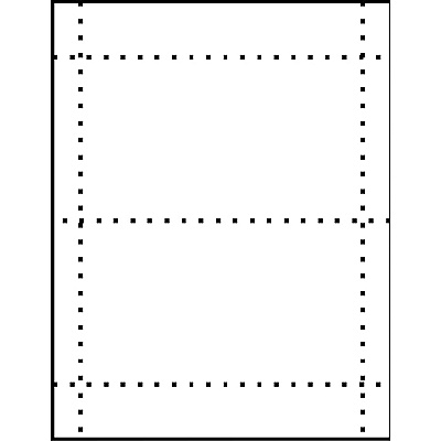 MACO Micro-perforated Laser/Ink Jet Post Cards (MACML8575)