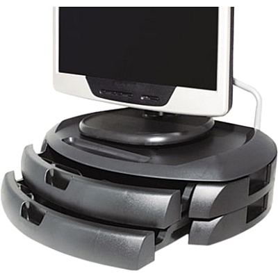 Kantek LCD Monitor Stand with Drawers (KTKMS200B)