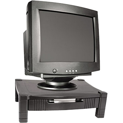Kantek Adjustable Standard Monitor Stand with Drawer (MS420)