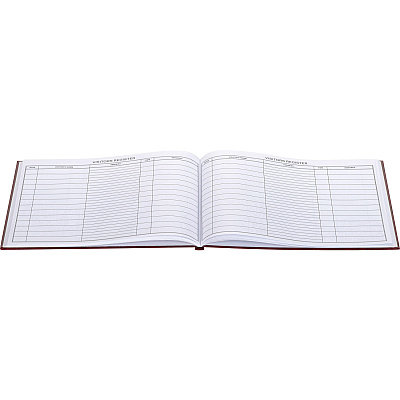 Wilson Jones Visitors Register Book (WLJS490)