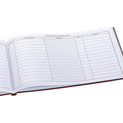 Wilson Jones Visitors Register Book (WLJS490)