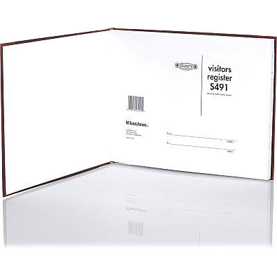 Wilson Jones Visitors Register Book (WLJS491)