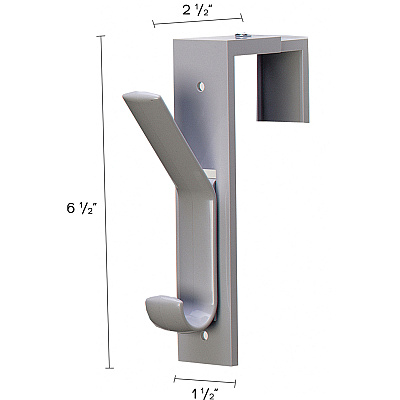 deflecto Plastic Partition Hooks (DEF3680909)