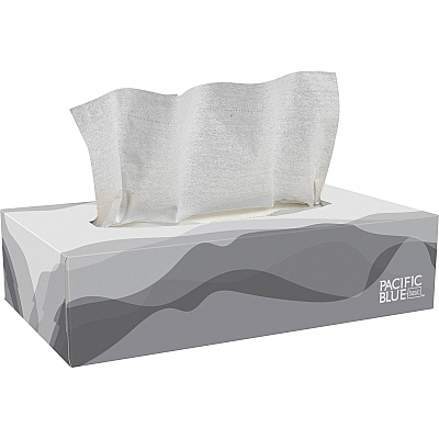 Envision Flat Box Facial Tissue (GPC47410)