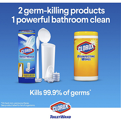 Clorox ToiletWand Disposable Toilet Cleaning System (CLO03191)
