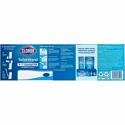 Clorox ToiletWand Disposable Toilet Cleaning System (CLO03191)