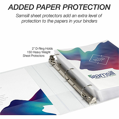 Samsill Insertable D-Ring Binder (16467)