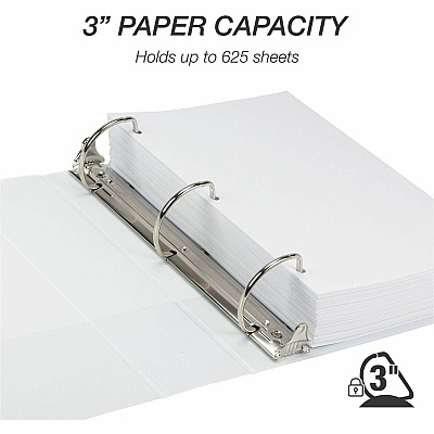 Samsill Insertable D-Ring Binder (16487)