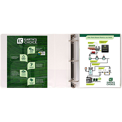 Samsill Earth's Choice Plant-based Durable View Binder (SAM18967)