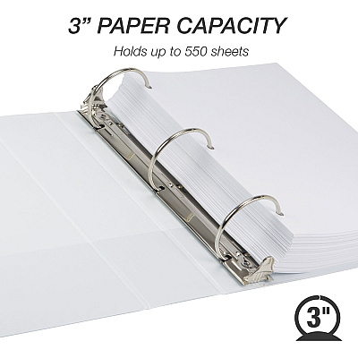 Samsill Earth's Choice Plant-based Durable View Binder (SAM18987)
