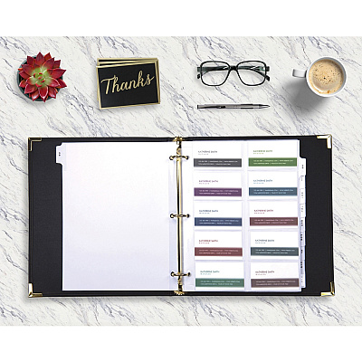 Samsill Classic Collection Business Card Binder (SAM81080)