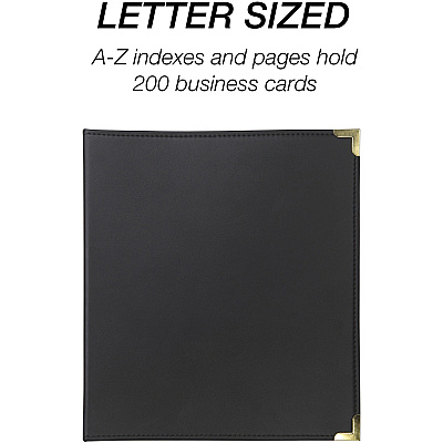 Samsill Classic Collection Business Card Binder (SAM81080)