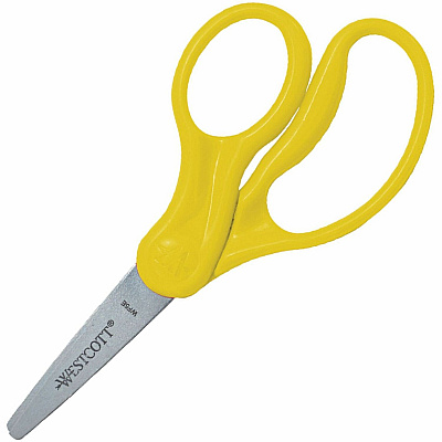 Westcott 5" Kids Pointed Tip Scissors (ACM13131)