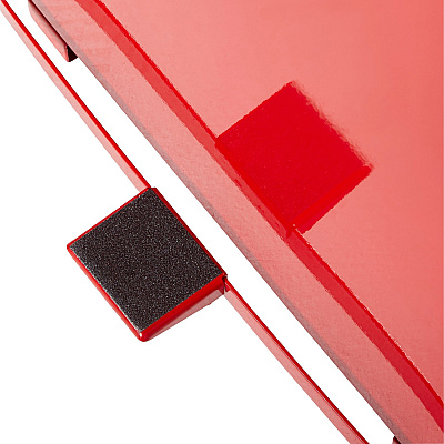 Rubbermaid Commercial Defenders Steel Step Cans (RCPST24EPLRD)