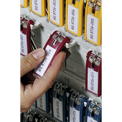 Durable Brushed Aluminum Keyed Lock 36-Key Cabinet (DBL195223)