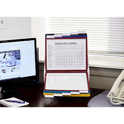 Durable VARIO Rotatable Desktop/Wall Mount Pro Reference Display System (DBL551500)