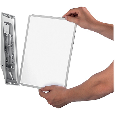 Durable SHERPA Wall Mounted Reference Display System (DBL554110)