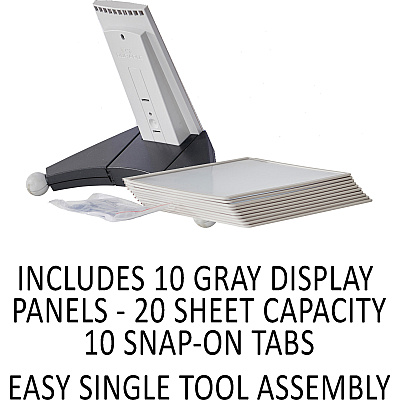 Durable SHERPA Desktop Reference Display System (DBL554210)
