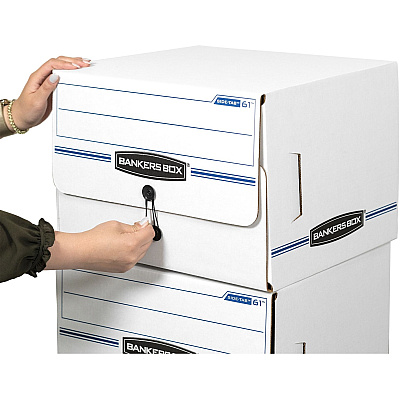 Bankers Box Side-Tab File Storage Boxes (FEL00061)