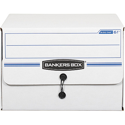 Bankers Box Side-Tab File Storage Boxes (FEL00061)