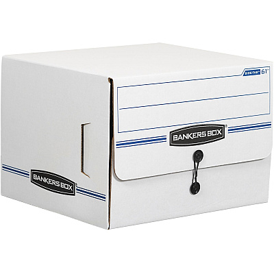 Bankers Box Side-Tab File Storage Boxes (FEL00061)