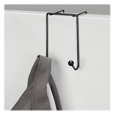 Fellowes Wire Partition Additions Double Coat Hook (FEL75510)