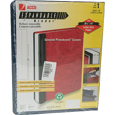 ACCO Expandable Data Binder - Retractable Hooks (ACC55260)
