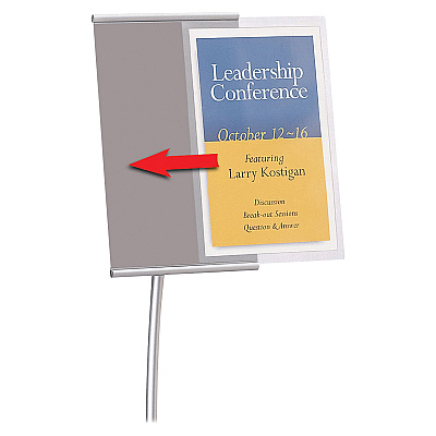 Quartet Designer Freestanding Sign Stand (QRT7922)