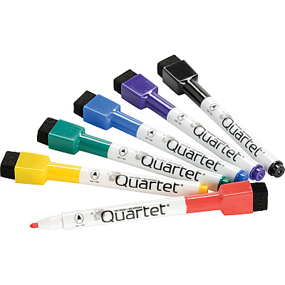 Quartet ReWritables Mini Dry-Erase Markers (QRT51659312Q)