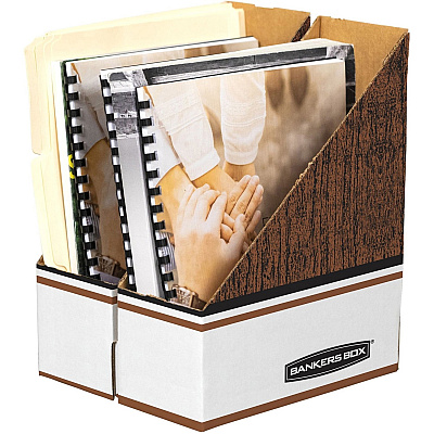 Bankers Box Magazine Files - Oversized Letter (FEL07224)