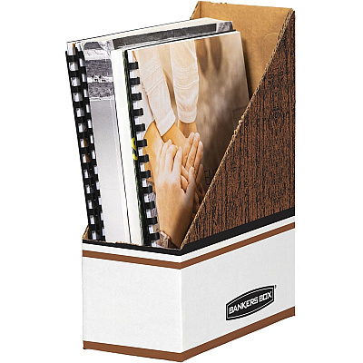 Bankers Box Magazine Files - Oversized Letter (FEL07224)