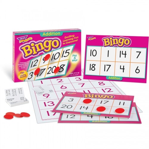 TREND Addition Bingo Game (T6069)