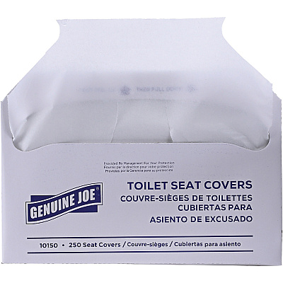 Genuine Joe Half-fold Toilet Seat Covers (GJO10150)