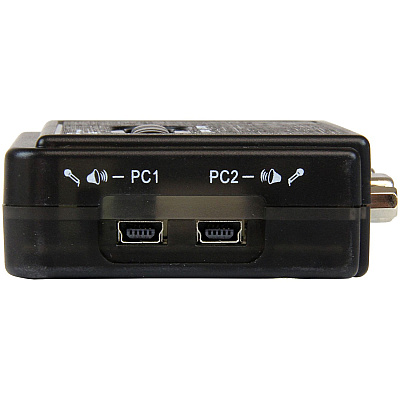 StarTech 2 Port Usb Kvm Switch W/ Audio & Cables (SV211KUSB)