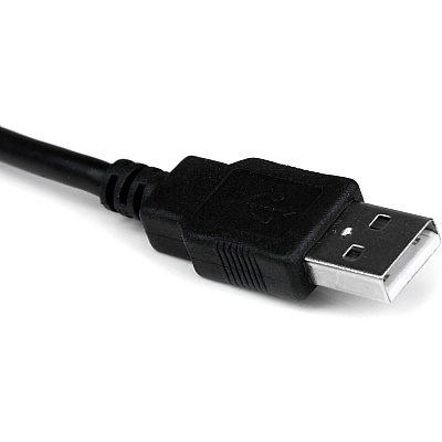 StarTech 1 Ft Usb To Rs232 Serial Db9 Adapter Cable With Com Retention - Taa (ICUSB232PRO)