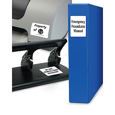 Avery Laser Inkjet Printer Permanent ID Labels (AVE6570)