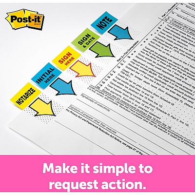 Post-it Message Flags (MMM680HVSD)