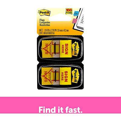 Post-it Message Flags (MMM680SH2)