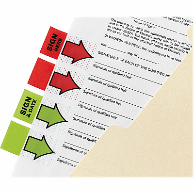 Post-it Message Flags (MMM680HVSHR)