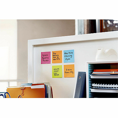 Post-it Super Sticky Dispenser Notes - Energy Boost Color Collection (MMMR3306SSUC)