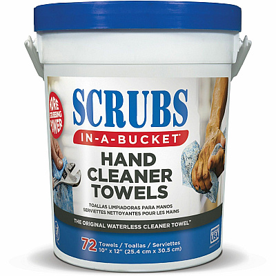 SCRUBS In-A-Bucket Hand Cleaner Towels (ITW42272EA)