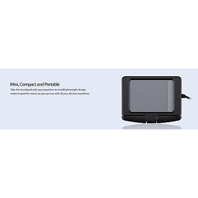 Adesso Easycat 2 Button Usb G.p Touchpad-blk (GP160UB)