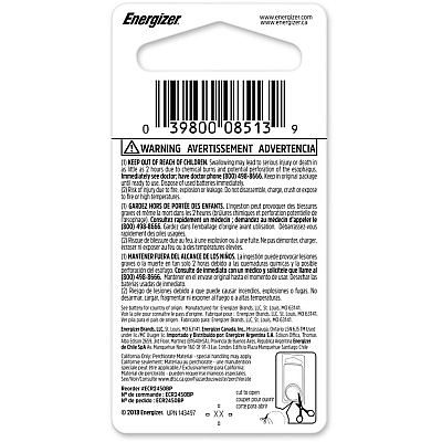 Energizer 2450 Lithium Coin Battery, 1 Pack (EVEECR2450BP)