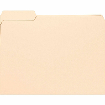Nature Saver 1/3 Tab Cut Letter Recycled Top Tab File Folder (NAT00836)