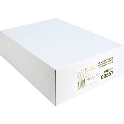 Nature Saver Recycled Clasp Envelopes (NAT00857)