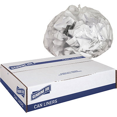 Genuine Joe High-Density Can Liners (GJO01755)