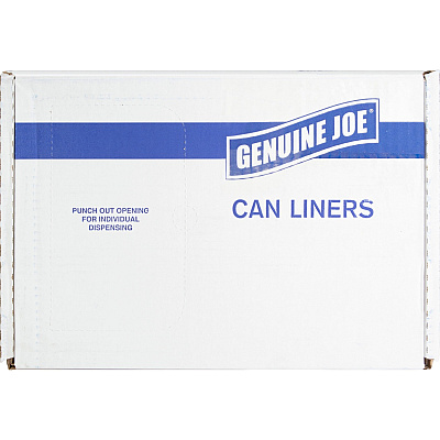 Genuine Joe High-Density Can Liners (GJO01756)