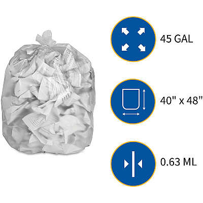 Genuine Joe High-density Can Liners (GJO01758)